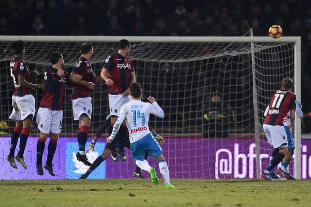 Mg Bologna 04 02 2017 - Football Serie A FC Bologna- SSC Napoli Dries Mertens 