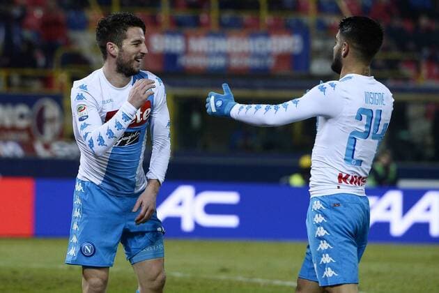 Db Bologna 04 02 2017 - Football Serie A FC Bologna- SSC Napoli Dries Mertens 