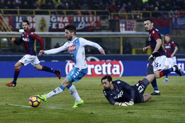 Db Bologna 04 02 2017 - Football Serie A FC Bologna- SSC Napoli Dries Mertens 
