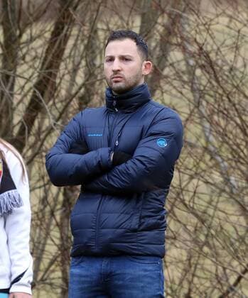 Stuttgarter Kickers - FC Bayern München II Deutschland, Reichenbach, 05.02.2017, Fussball, Regionalliga Südwest, Saison 2016 2017; Testspiel, Stuttgarter Kickers - FC Bayern München II: Domenico Tedesco.
