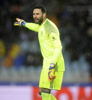 Sirigu. LaLiga match between Real Sociedad San Sebastian and CA Osasuna. In this picture, Sirigu. xJOSUNExMTZ.xDExALBENIZx 