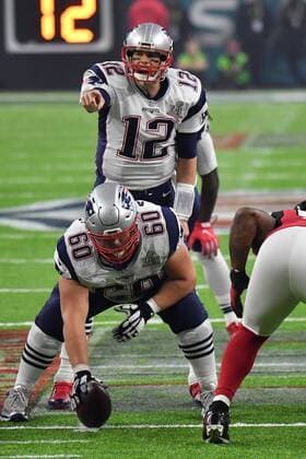 February 5, 2017 - Houston, Texas, U.S - New England Patriots quarterback, TOM BRADY, points the way in the third quarter of Super Bowl LI against the.Atlanta Falcons. BRADY led the Patriots to the greatest comback in Super Bowl history overcoming a 28-3 deficit in the third quarter and winnging 34-28 in overtime. SUPER BOWL LI 2017 - NEW ENGLAND PATRIOTS DEFEAT ATLANTA FALCONS 34-28 - ZUMAd50_ 20170205_zap_d50_002 Copyright: xDickxDruckmanx