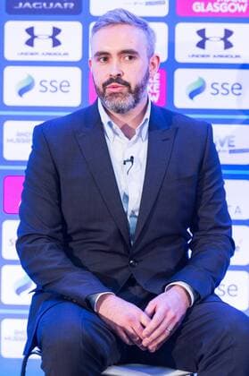 February 9, 2017 - London, London, UK - Stuart Mackenzie, SSE Senior sponsorship managerattends the launch of Andrew Murray Live 2017 tennis charity fundraising event. The inaugural event took place last year at the SSE Hydro venue and raised Ã‚Â£290,000 for Unicef and Young PeopleÃ¢â‚¬â ¢s Futures. Andy Murray Live press conference PK Pressekonferenz  - ZUMAt138 77174369st Copyright: xRayxTangx