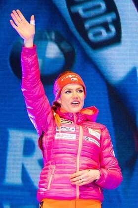 Gabriela KOUKALOVA (CZE). Oesterreich, Hochfilzen: Wintersport, Biathlon, IBU World Championships 2017 - 7,5km Sprint Damen am 10.02.2017, Biathlonstadion.