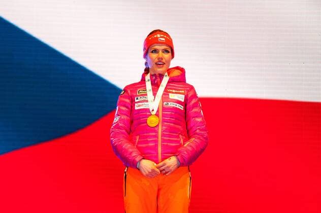 Gabriela KOUKALOVA (CZE). Oesterreich, Hochfilzen: Wintersport, Biathlon, IBU World Championships 2017 - 7,5km Sprint Damen am 10.02.2017, Biathlonstadion.