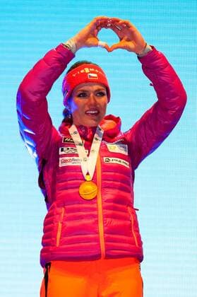 Gabriela KOUKALOVA (CZE). Oesterreich, Hochfilzen: Wintersport, Biathlon, IBU World Championships 2017 - 7,5km Sprint Damen am 10.02.2017, Biathlonstadion.