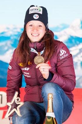 Anais CHEVALIER (FRA). Oesterreich, Hochfilzen: Wintersport, Biathlon, IBU World Championships 2017 - 7,5km Sprint Damen am 10.02.2017, Biathlonstadion.