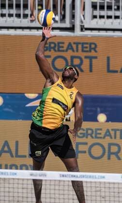 FIVB World Tour 2017 - Fort Lauderdale Major - 11.02.2017 Evandro Goncalves Oliveira Junior (BRA); FIVB World Tour 2017 - Fort Lauderdale Major - 11.02.2017 am 11.02.2017, Beach Park Fort Lauderdale, Florida, USA. xPWx