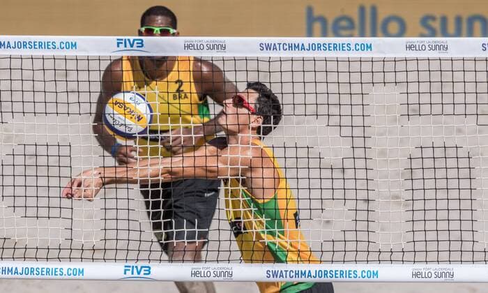 FIVB World Tour 2017 - Fort Lauderdale Major - 11.02.2017 Andre Loyola Stein (BRA); FIVB World Tour 2017 - Fort Lauderdale Major - 11.02.2017 am 11.02.2017, Beach Park Fort Lauderdale, Florida, USA. xPWx