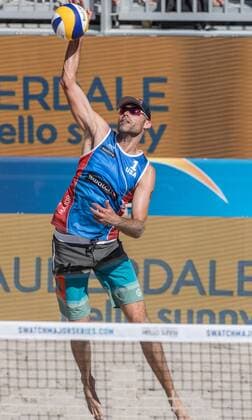 FIVB World Tour 2017 - Fort Lauderdale Major - 11.02.2017 Philip Dalhausser (USA); FIVB World Tour 2017 - Fort Lauderdale Major - 11.02.2017 am 11.02.2017, Beach Park Fort Lauderdale, Florida, USA. xPWx