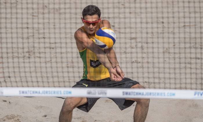 FIVB World Tour 2017 - Fort Lauderdale Major - 11.02.2017 Andre Loyola Stein (BRA); FIVB World Tour 2017 - Fort Lauderdale Major - 11.02.2017 am 11.02.2017, Beach Park Fort Lauderdale, Florida, USA. xPWx