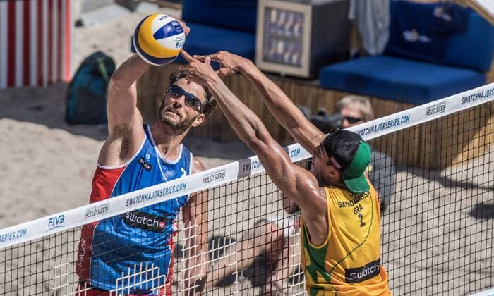 FIVB World Tour 2017 - Fort Lauderdale Major - 11.02.2017 Ryan Doherty (USA); FIVB World Tour 2017 - Fort Lauderdale Major - 11.02.2017 am 11.02.2017, Beach Park Fort Lauderdale, Florida, USA. xPWx