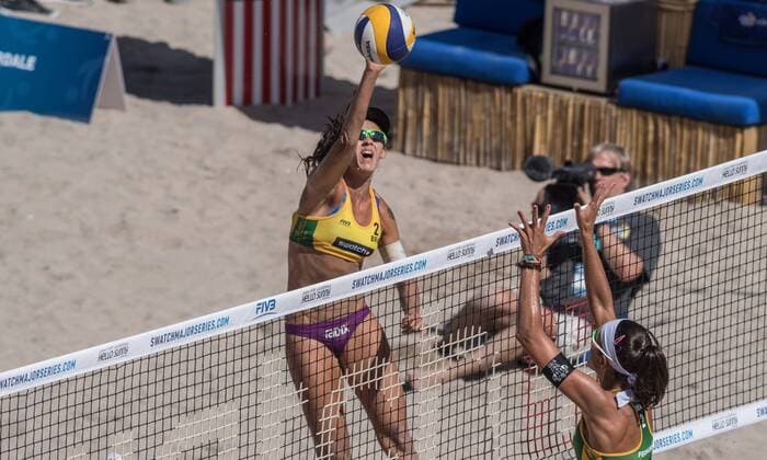 FIVB World Tour 2017 - Fort Lauderdale Major - 11.02.2017 Talita Da Rocha Antunes (BRA); FIVB World Tour 2017 - Fort Lauderdale Major - 11.02.2017 am 11.02.2017, Beach Park Fort Lauderdale, Florida, USA. xPWx