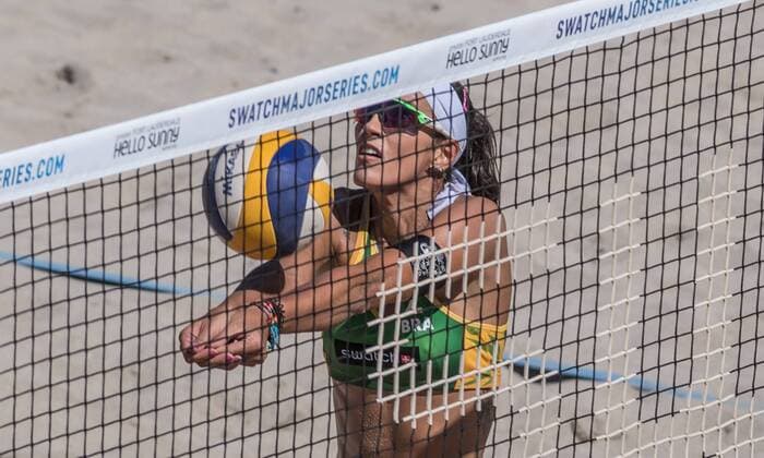 FIVB World Tour 2017 - Fort Lauderdale Major - 11.02.2017 Fernanda Alves (BRA); FIVB World Tour 2017 - Fort Lauderdale Major - 11.02.2017 am 11.02.2017, Beach Park Fort Lauderdale, Florida, USA. xPWx