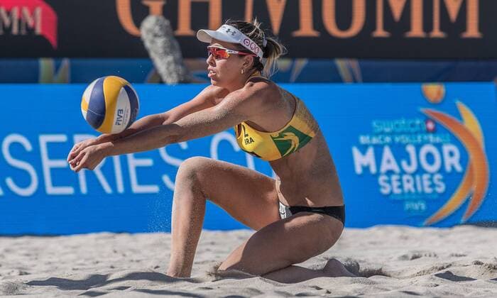 FIVB World Tour 2017 - Fort Lauderdale Major - 11.02.2017 Liliane Maestrini (BRA); FIVB World Tour 2017 - Fort Lauderdale Major - 11.02.2017 am 11.02.2017, Beach Park Fort Lauderdale, Florida, USA. xPWx