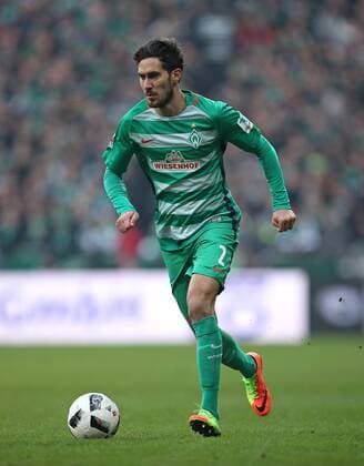 Bremen, Germany 11.02.2017, 1.Bundesliga 20. Spieltag, Werder Bremen - Borussia Moenchengladbach, Santiago Garcia (Werder Bremen) ( DeFodi035