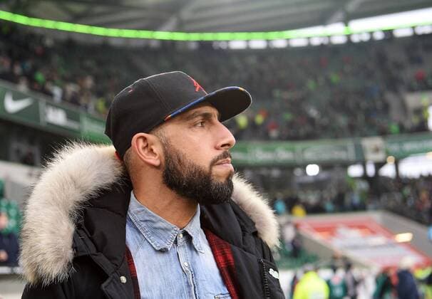 Ashkan DEJAGAH (VfL Wolfsburg) WOLFSBURG, DEUTSCHLAND - 12. FEBRUAR: FUSSBALL - 1. Bundesliga - Saison 2016 17 - 20. Spieltag - VfL Wolfsburg vs TSG 1899 Hoffenheim am 12.02.2017 in der Volkswagen_Arena in Wolfsburg, Deutschland.