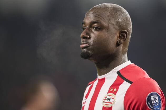 Jetro Willems of PSVduring the Dutch Eredivisie match between PSV Eindhoven and FC Utrecht at the Phillips stadium on February 12, 2017 in Eindhoven, The Netherlands PSV v FC Utrecht Dutch Eredivisie 2016 2017 xVIxGerritxvanxKeulenxIVx 7109692