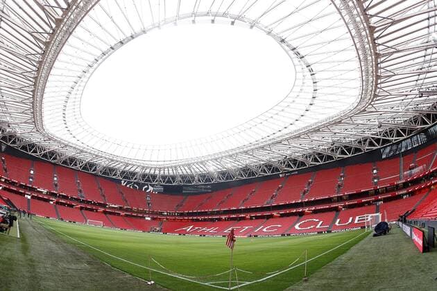 Athletic de Bilbao s stadium San Mames before La Liga match. February 11,2017.  (2017021103)