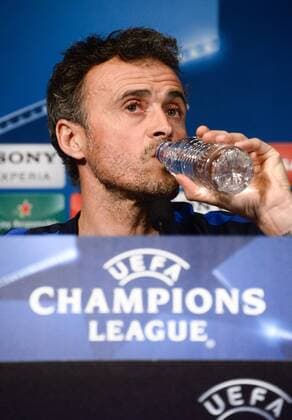 Trainer Luis Enrique (FC Barcelona) FOOTBALL : Conference de presse Barcelona - Paris - 13 02 2017 FedericoPestellini PANORAMIC 
