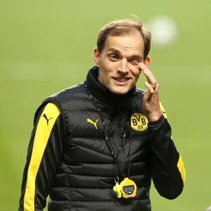 Trainer Thomas Tuchel (Borussia Dortmund), Training, Benfica Lissabon - Borussia Dortmund, UEFA Champions League, Achtelfinale, Fussball, 13.02.2017, Lissabon Copyright: xLangerx xEibner-Pressefotox EP_HLR