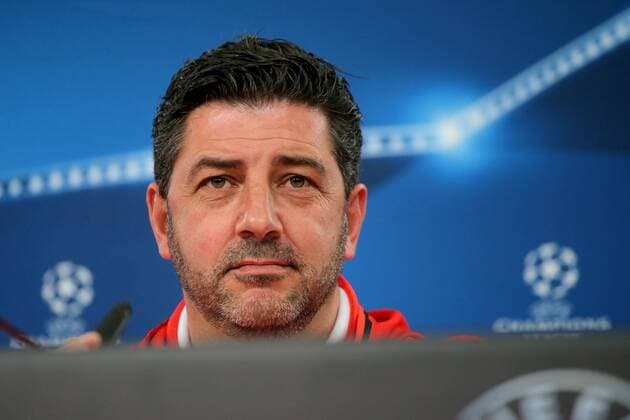 Trainer Rui Vitoria ( Benfica Lissabon ), Pressekonferenz, Benfica Lissabon - Borussia Dortmund, UEFA Champions League, Achtelfinale, Fussball, 13.02.2017, Lissabon Copyright: xLangerx xEibner-Pressefotox EP_HLR