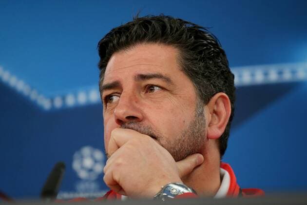 Trainer Rui Vitoria ( Benfica Lissabon ), Pressekonferenz, Benfica Lissabon - Borussia Dortmund, UEFA Champions League, Achtelfinale, Fussball, 13.02.2017, Lissabon Copyright: xLangerx xEibner-Pressefotox EP_HLR