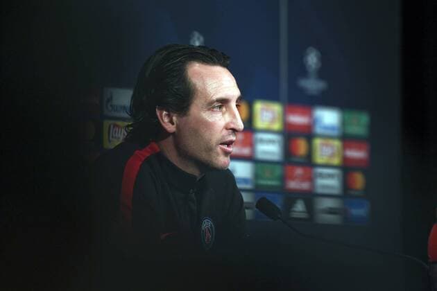Fußball, CL, PK Paris St Germain Emery Unai , psg FOOTBALL : Champions League - Conference de presse ,Psg vs Barcelone - 13 02 2017 Mao Panoramic 