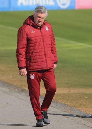 14.02.2017, FC Bayern Training Fussball, im Bild: Carlo Ancelotti (FCB)