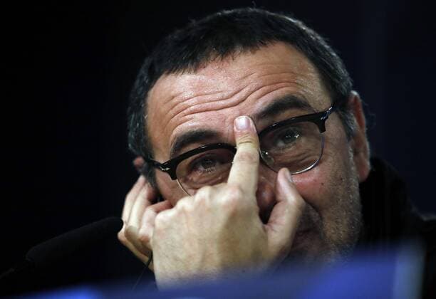 Bilder des Tages - SPORT SSC Napoli s head coach Maurizio Sarri during a press conference PK Pressekonferenz held at Santiago Bernabeu stdium in Madrid, Spain, 14 February 2017. Real Madrid will face SSC Napoli in a Champions League round of 16 first leg soccer match the upcoming 15 February. SSC NAPOLI S CONFERENCE !ACHTUNG: NUR REDAKTIONELLE NUTZUNG!  Copyright: xJUANJOxMARTINx 20170214-636226976256233351