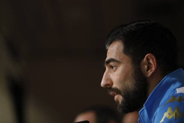 SSC Napoli s Spanish defender Raul Albiol during a press conference PK Pressekonferenz held at Santiago Bernabeu stdium in Madrid, Spain, 14 February 2017. Real Madrid will face SSC Napoli in a Champions League round of 16 first leg soccer match the upcoming 15 February. SSC NAPOLI S CONFERENCE !ACHTUNG: NUR REDAKTIONELLE NUTZUNG!  Copyright: xJUANJOxMARTINx 20170214-636226977723706537