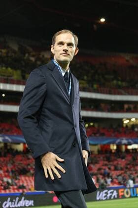 Trainer Thomas Tuchel (Borussia Dortmund), Benfica Lissabon - Borussia Dortmund, UEFA Champions League, Achtelfinale, Fussball, 14.02.2017, Lissabon Copyright: xLangerx xEibner-Pressefotox EP_HLR