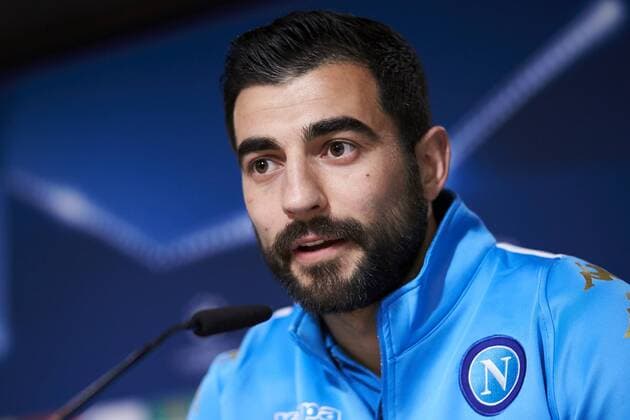 Napoles es defender Raul Albiol during the press conference PK Pressekonferenz before Champions League Match between Real Madrid and Napoles at Santiago Bernabeu Stadium in Spain. February 14, 2017.  (2017021434)