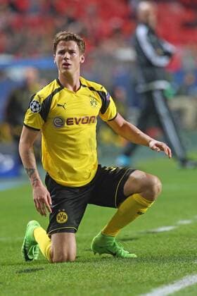 Erik Durm (Borussia Dortmund 37), Benfica Lissabon - Borussia Dortmund, UEFA Champions League, Achtelfinale, Fussball, 14.02.2017, Lissabon Copyright: xLangerx xEibner-Pressefotox EP_HLR