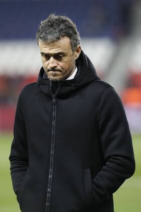 Fußball, CL, Paris St. Germain - FC Barcelona 4:0 Fußball, CL, Paris St. Germain - FC Barcelona Luis Enrique ( Entraineur coach Barcelona) FOOTBALL : PSG vs FC Barcelona - Ligue des Champions - 14 02 2017 GwendolineLeGoff Panoramic 