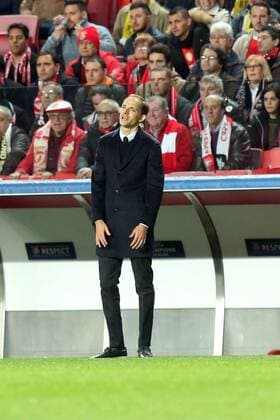 Bilder des Tages - SPORT Trainer Thomas Tuchel (Borussia Dortmund), Benfica Lissabon - Borussia Dortmund, UEFA Champions League, Achtelfinale, Fussball, 14.02.2017, Lissabon Copyright: xLangerx xEibner-Pressefotox EP_HLR