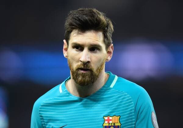 Fußball, CL, Paris St. Germain - FC Barcelona Lionel Messi ( Barcelona ) FOOTBALL : Paris Saint Germain vs FC Barcelona - Champions League - Paris - 14 02 2017 FedericoPestellini 