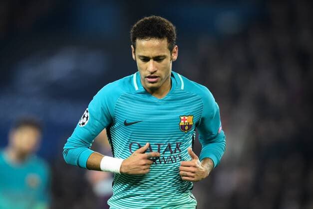 Fußball, CL, Paris St. Germain - FC Barcelona Neymar ( Barcelona ) FOOTBALL : Paris Saint Germain vs FC Barcelona - Champions League - Paris - 14 02 2017 FedericoPestellini 
