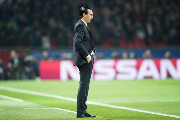 Fußball, CL, Paris St. Germain - FC Barcelona Unai Emery ( coach PSG ) FOOTBALL : Paris Saint Germain vs FC Barcelona - Champions League - Paris - 14 02 2017 FedericoPestellini 