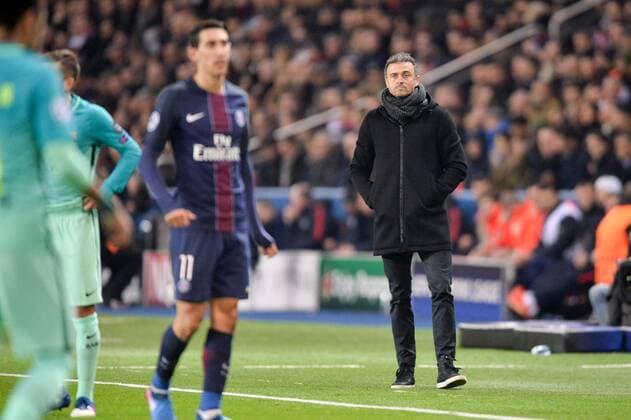 Fußball, CL, Paris St. Germain - FC Barcelona Luis Enrique ((coach Barcelona) FOOTBALL : Paris SG vs Barcelona - Champions League - 14 02 2017 AnthonyBIBARD FEP 