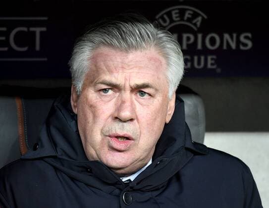 15.02.2017, xjhx, Fussball Champions League, FC Bayern Muenchen - Arsenal London, emspor, v.l. Carlo Ancelotti (Trainer FC Bayern Muenchen) Muenchen