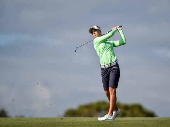February 16, 2017 - Adelaide, Australia - Alizza Hetherington (Am) of Australia on the 11th fairway during round one of the ISPS Handa Women s Australian Open at Royal Adelaide Golf Club on February 16, 2017 in Adelaide, Australia. ISPS Handa Women s Australian Open - Round One  - ZUMAn230 20170216_zaa_n230_081 Copyright: xAndyxAstfalckx