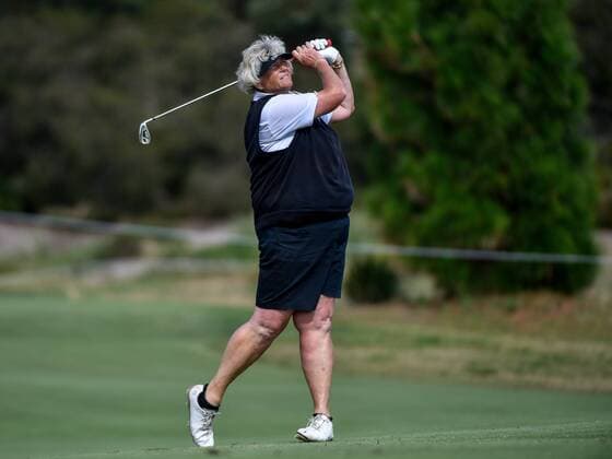 February 16, 2017 - Adelaide, Australia - Laura Davies of England on the 11th fairway during round one of the ISPS Handa Women s Australian Open at Royal Adelaide Golf Club on February 16, 2017 in Adelaide, Australia. ISPS Handa Women s Australian Open - Round One  - ZUMAn230 20170216_zaa_n230_089 Copyright: xAndyxAstfalckx