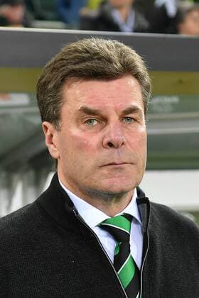 GER, Borussia Mönchengladbach (GER) vs. AC Florenz ( ITA) 16.02.2017, Borussia Park , Moenchengladbach , EL, Sechzehntelfinale, Hinspiel GER, Borussia Mönchengladbach (GER) vs. AC Florenz ( ITA) im Bild: Dieter Hecking (Trainer Borussia Moenchengladbach), Foto © nordphoto Meuter nordphotox xMeuter
