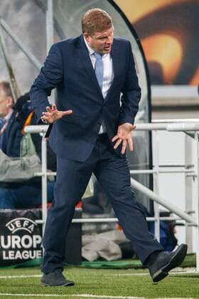 Gent s head coach Hein Vanhaezebrouck pictured during a game between Belgian soccer team KAA Gent and British team Tottenham, first-leg of the 1 16 finals of the Europa League competition, Thursday 16 February 2017, in Gent. KURTxDESPLENTER  x05048833x
