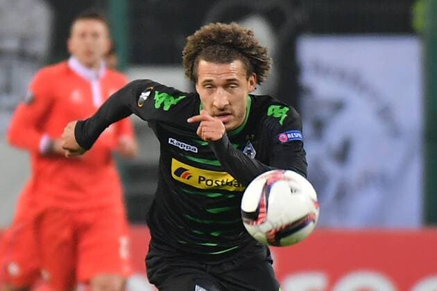GER, Borussia Mönchengladbach (GER) vs. AC Florenz ( ITA) 16.02.2017, Borussia Park , Moenchengladbach , EL, Sechzehntelfinale, Hinspiel GER, Borussia Mönchengladbach (GER) vs. AC Florenz ( ITA) im Bild: Fabian Johnson (Gladbach 19), Foto © nordphoto Meuter nordphotox xMeuter