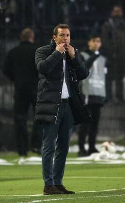 16.02.2017, Fussball, UEFA Europa League, Saison 2016 2017, Zwischenrunde, PAOK Saloniki - FC Schalke 04, Cheftrainer Markus WEINZIERL (FC Schalke 04)