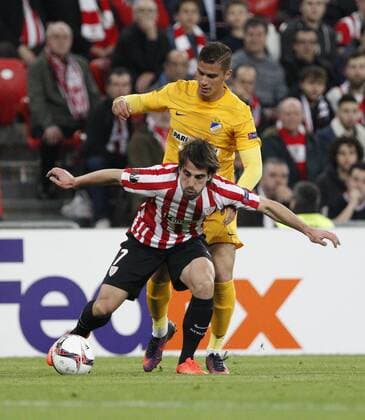 16 02 2017 Bilbao, Spanien - Fussball, Europa League, Athletic Bilbao vs. APOEL Nikosia: Benat Etxebarria  xDAVIDxS.xBUSTAMANTEx xx