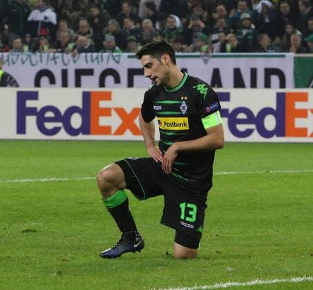 Bilder des Tages - SPORT Europa-League : Borussia Mönchengladbach--AC Florenz Lars Stindl (BMG) , wieder eine Chance weg. Europa-League : Borussia Mönchengladbach--AC Florenz