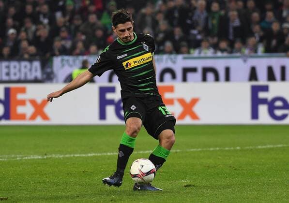 16.02.2017, xjhx, Fussball Europa League, Borussia Moenchengladbach - AC Florenz, emspor, v.l. Lars Stindl (Borussia Mönchengladbach) FREISTELLER Moenchengladbach